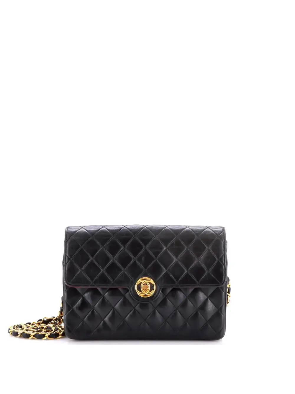 Chanel Vintage Cc Chain Flap Bag #248407C47B